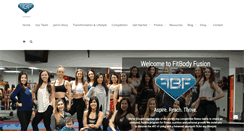Desktop Screenshot of fitbodyfusion.com